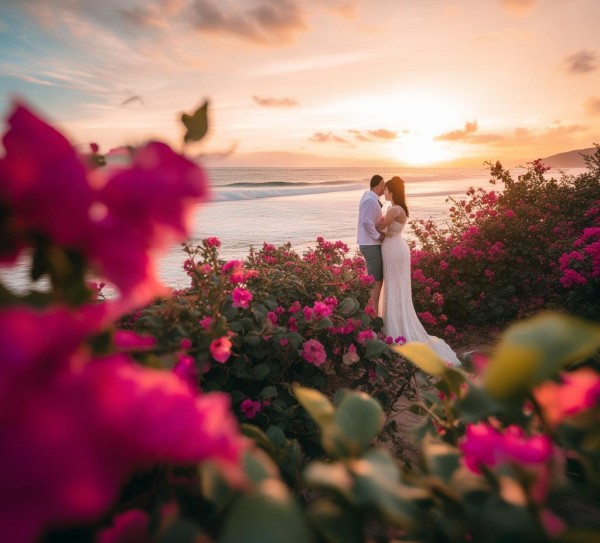 三亚海棠区光影浪漫婚纱摄影之旅
