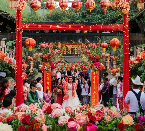 吉屯村婚礼，传统与现代交融的美丽篇章