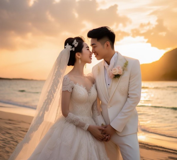 三亚典爱9來zi婚纱摄影，定格幸福瞬间，铭记爱情足迹