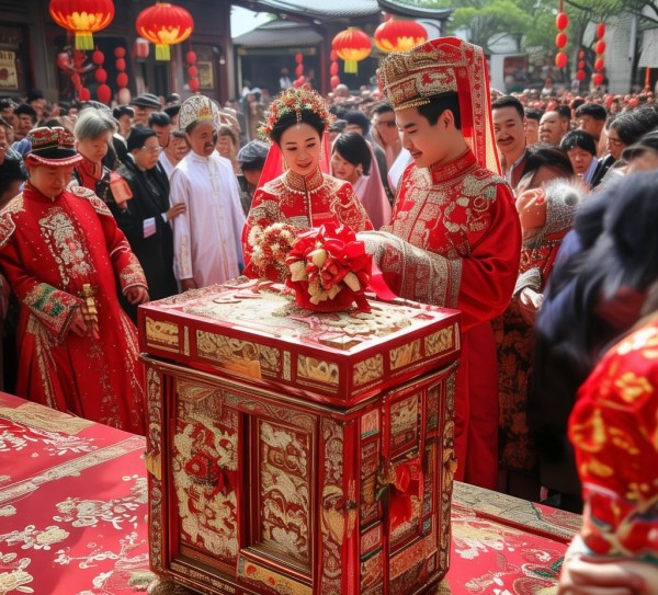 三门婚俗，独特收包仪式，传承台州风情