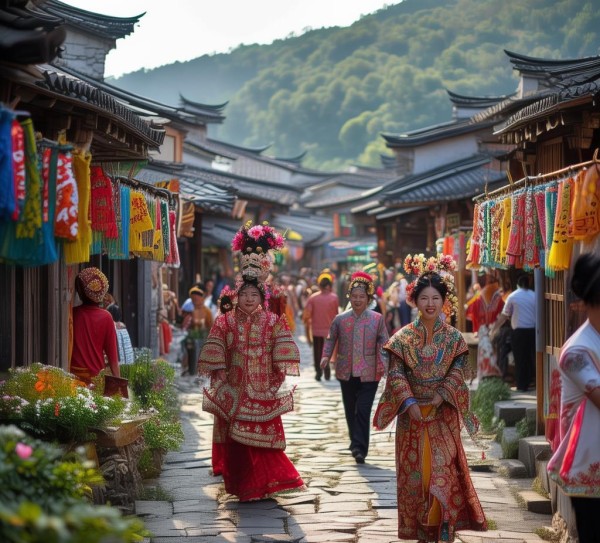 高县月江镇三角村，婚嫁风情的传承之旅