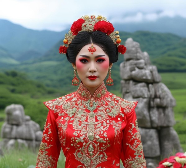 石阡婚礼，新娘独闯幸福征途