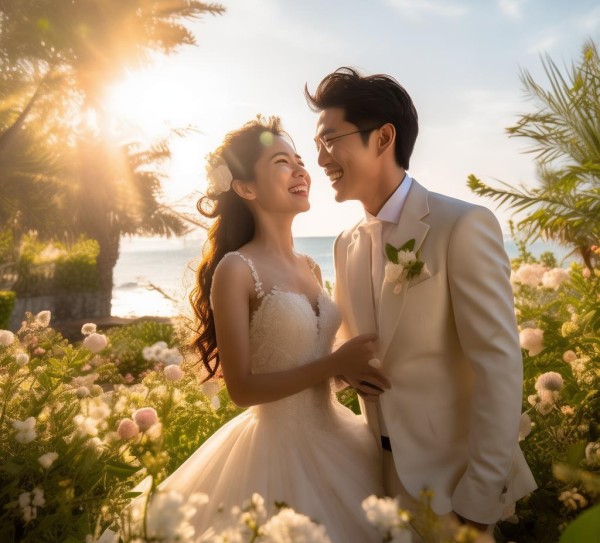 三亚io视觉婚纱摄影，匠心独运，定制浪漫婚纱照的艺术殿堂