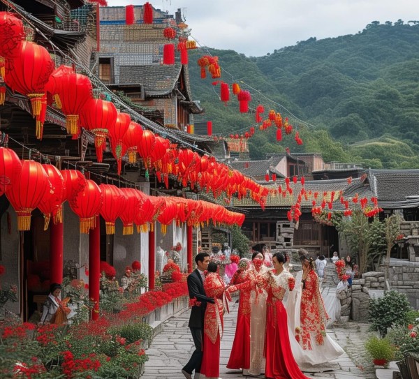 难寨村，传统与现代交织的婚礼习俗探秘