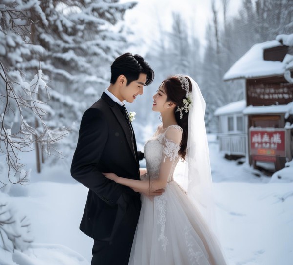 北域映画婚纱摄影抖音团购，浪漫婚照优惠来袭！